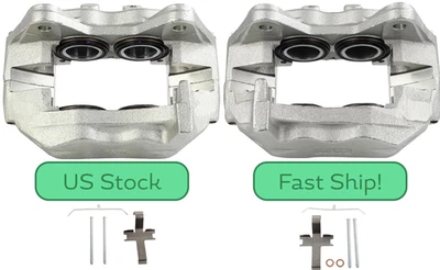 Pair Front Brake Calipers for Toyota Tacoma 2004 4Runner 1996-2002 for 16" wheel - Image 1 of 4