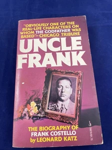 Uncle Frank: The Biography of Frank Costello by Katz, Leonard  PB 1975 - Picture 1 of 8