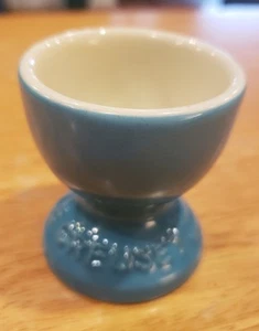 Le Creuset Footed Egg Cup 2 3/8" Caribbean Color NEW - Picture 1 of 5