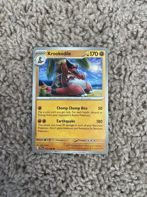 Krookodile 117/198 Sv01: Scarlet & Violet Base Set Regular - Image 1 of 2