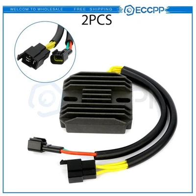 Rectificador ECCPP de 2 piezas para KAWASAKI KLX400R KLX400SR KLX400 2003-2004 21066-S005 Foto 1 de 4