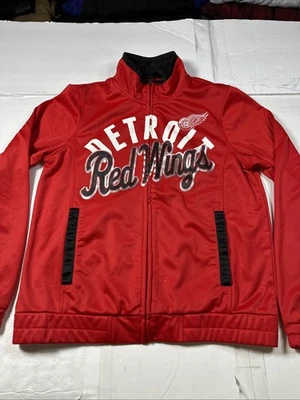 Detroit Red Wings NHL G-III Womens Lightweight Track Jacket Red Sz- M#2352 - Image 1 of 4