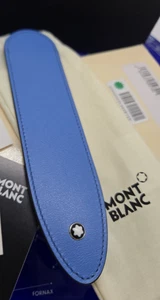 190 $ UVP - Montblanc Meisterstück 198340 NEUE FARBE "dusty blue" 1-pen etui - Bild 1 von 5