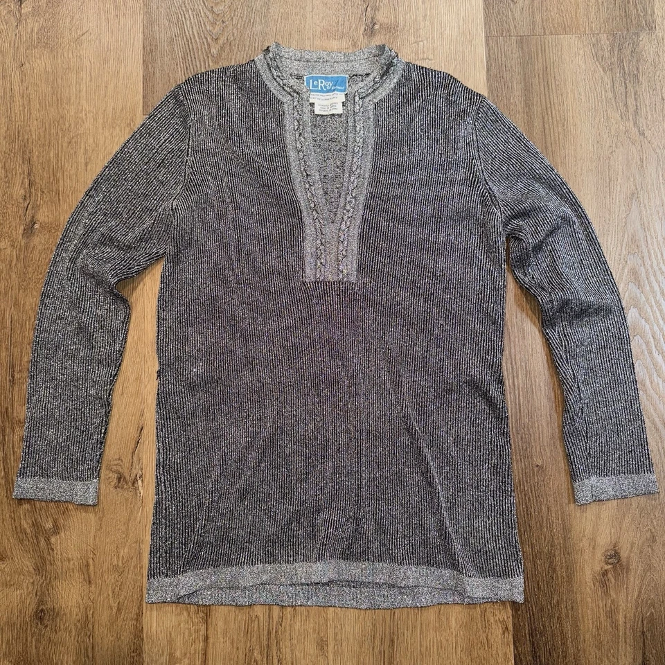 Camisa túnica discoteca vintage años 60 70 plateada brillante sábado noche fiebre Leroy para hombre grande Foto 1 de 4