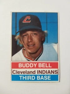TARJETA DE BÉISBOL BUDDY BELL 1976 ANFITRIONA #95 INDIOS CLEVELAND - Imagen 1 de 2