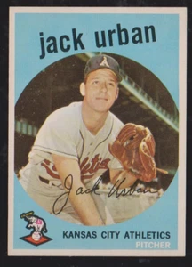 Topps Baseball 1959 #18 Jack Urban casi nuevo *** envío gratuito *** - Imagen 1 de 1