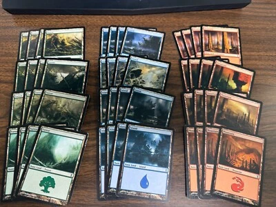 MTG Time Spiral Basic Land Playset, 4x Of Each Art (80 Total Cards) - Image 1 of 2