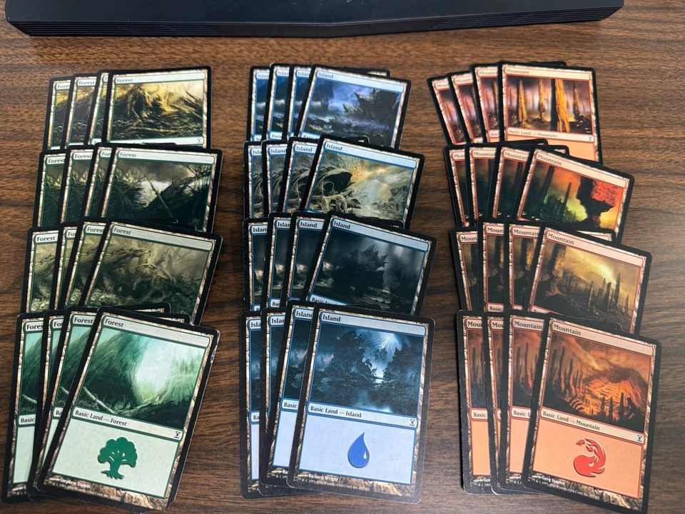 MTG Time Spiral Basic Land Playset, 4x Of Each Art (80 Total Cards) - Image 1 of 2