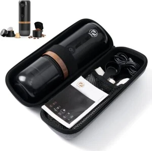 Portable Espresso Coffee Maker USB Travel Brewer For Nespresso Pod/Ground Coffee - Picture 1 of 12