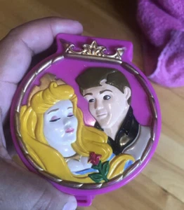 Vintage Polly Pocket Bluebird 1995 Dornröschen Disney Compact ohne Figuren - Bild 1 von 3