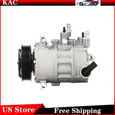 AC A/C Compressor For Volkswagen CC 2009-2010 & 2016-2017; Tiguan 09-10 & 16-17 - Image 1 of 4