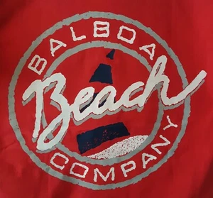 Vintage The Balboa Beach Company youth shirt Size S Hanes Single Stitch Newport - Picture 1 of 7