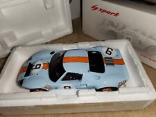 1/18 Spark Ford GT 40 No.9 Winner 24H Le Mans 1968 P. Rodriguez