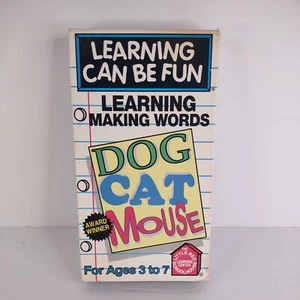 Learning Can Be Fun: Learning Making Words Ages 3-7 VHS 1992 Tested - Bild 1 von 5