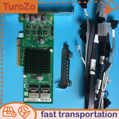 Supermicro 9207-8I PCIe 3.0 P20 6Gbps IT Mode ZFS FreeNAS unRAID +2 *SATA Cable - Image 1 of 4