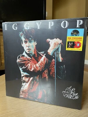 IGGY POP – Live Ritz N.Y.C. 86 Limited Ed Translucent Red Vinyl SEALED LP RSD - Image 1 of 2