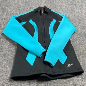 Hevto Women's 3mm Neoprene Jacket Long Sleeve Surfing Swimming Front Zip Size M - Picture 1 of 16