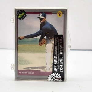 Classic 1991 Baseball Draft Picks-Rarer Test Set No. 323 of 1,500-50 Cards+Bonus - Picture 1 of 12