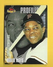 WILLIE MAYS 2001 TOPPS American Pie PROFILES IN COURAGE  #PIC8  GIANTS
