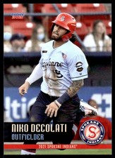 2021 Choice Niko Decolati Rookie Spokane Indians A Colorado Rockies