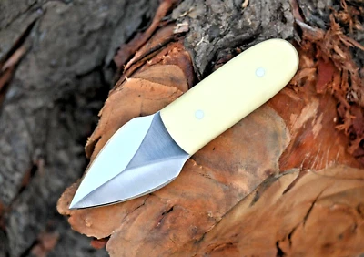 Custom Hand Made Throwing Hunting Knife / High Polish Stainless Steel Blade 2881 - Image 1 of 4