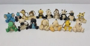 animal Ornament Pendant X17 rabbit,duck,zebra,tiger,panda,etc Keychain - Picture 1 of 22