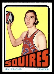1972 Topps Basketball #213 Jim Eakins NM/MT *d4