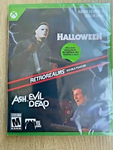 Halloween & Ash vs Evil Dead RetroRealms XBox One / Series X New Sealed - Picture 1 of 5
