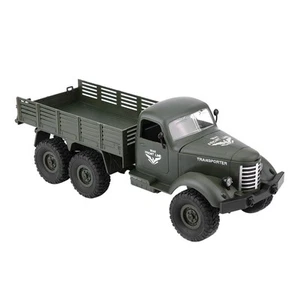 (Grün) 1/16 Modell Fernbedienung Allrad-Militär-LKW RC Spielzeugauto BAK - Bild 1 von 18