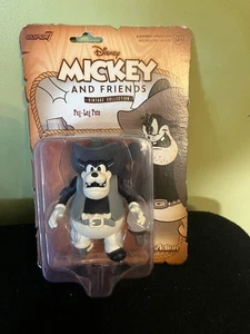 DISNEY MICKEY AND FRIENDS VINTAGE COLLECTION, PEG LEG PETE, REACTION FIGURE - Picture 1 of 4