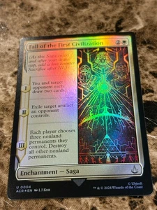 FALL OF THE FIRST CIVILISATION Magic MTG Assassin's Creed Foil - Bild 1 von 2