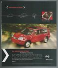 2005 NISSAN X-TRAIL advertisement, X-Trail, red SUV with sunroof, Canadian adver