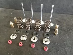 Suzuki LTZ400 Kibblewhite Titanium Springs White Diamond Valves STD Guides Seals - Picture 1 of 2