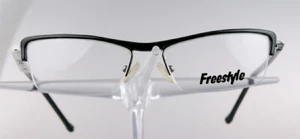 FREESTYLE 774 Brille Brillengestell Schwarz Kunststoff Damen Halbrand NEU - Bild 1 von 3