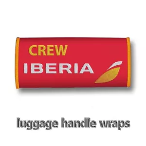 Iberia Crew Luggage Handles Wraps - Picture 1 of 2