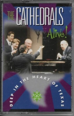 THE CATHEDRALS......"ALIVE! DEEP IN THE HEART OF TEXAS"......NEW GOSPEL CASSETTE - Image 1 of 2