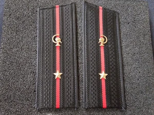 (B7) Schulterklappen Offizier Sanitäter Rangabzeichen Russland CCCP UDSSR - Picture 1 of 2