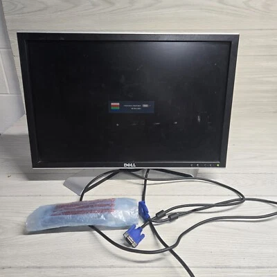 Dell UltraSharp 2208WFPT/2208wfpf 22" Wide Screen LCD Monitor w/Stand AND Cables - Image 1 of 4