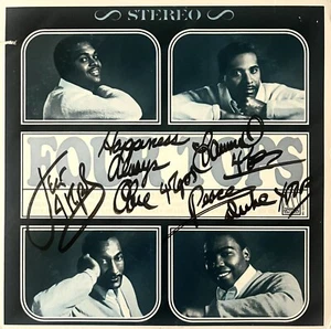 Autógrafo ""Four Tops"" (1964 - reedición) vinilo LP Reino Unido certificado de autenticidad - Imagen 1 de 14
