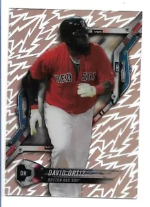 David Ortiz 2018 Topps High Tek Pattern 2 Lightning #HT-DO Boston Red Sox - Foto 1 di 2