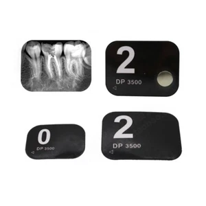 Dental X-ray Phosphor Plates Digital Imaging Storage Cards #0 #1 #2 #3 MAGNET - Picture 1 of 12