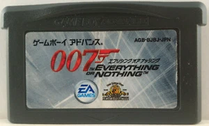 007 Everything or Nothing－2004－GBA Game Boy Advance－AGB-BJBJ-JPN－Japan Import - Picture 1 of 2