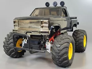 Vintage Tamiya 1/10 R/C Blackfoot + Aluminum Upgrade Parts Use as Store Display - Picture 1 of 22