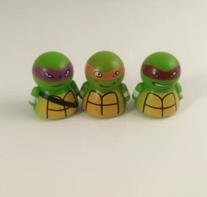 2014 TMNT Teenage Mutant Ninja Turtles Finger Puppets 1.5" Nickelodeon Viacom - Picture 1 of 19