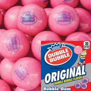 Original 1928 Pink 1" Candy Bulk Vending Gumballs 3 LB FREE SHIP 48 STATES - Picture 1 of 6