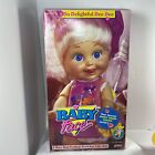 VTG Galoob 1990 Baby Face So Delightful Dee Dee Doll W/ Heart Charm Poseable 13 