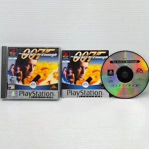 007 The World Is Not Enough - PS1 - PLAYSTATION 1 ONE - COMPLETE - PAL - VGC - Picture 1 of 2
