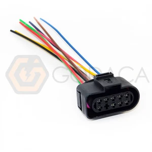 1x Connector 10-way for Audi Headlight 1J0 973 735 - Picture 1 of 2