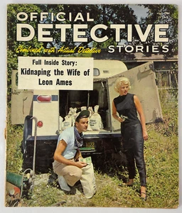 Official Detective Stories Magazine, May 1964, Vintage True Crime Stories, Pulp - Picture 1 of 4