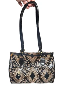 Cartera de barril de diseño de cuero Shantiniketan - Imagen 1 de 3